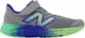 Colour: Slate Grey - Blue Gemstone - Lime Leaf