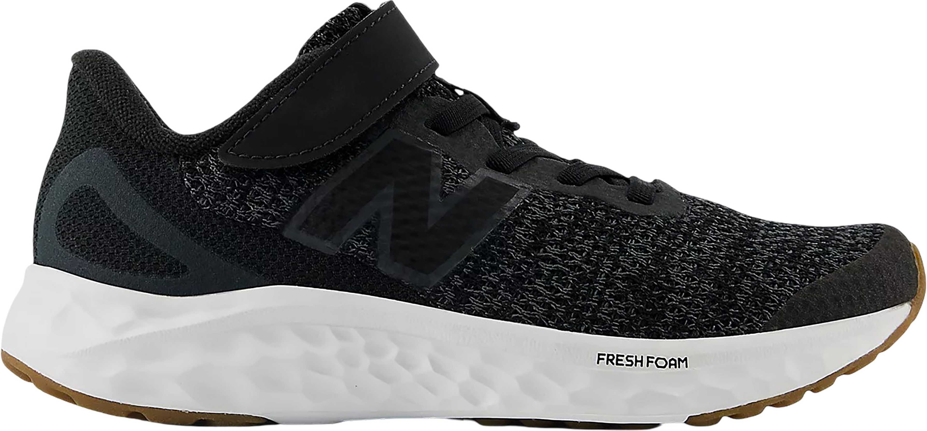 Image de produit pour Souliers à lacets élastiques Arishi V4 Fresh Foam avec sangle supérieure - Jeune