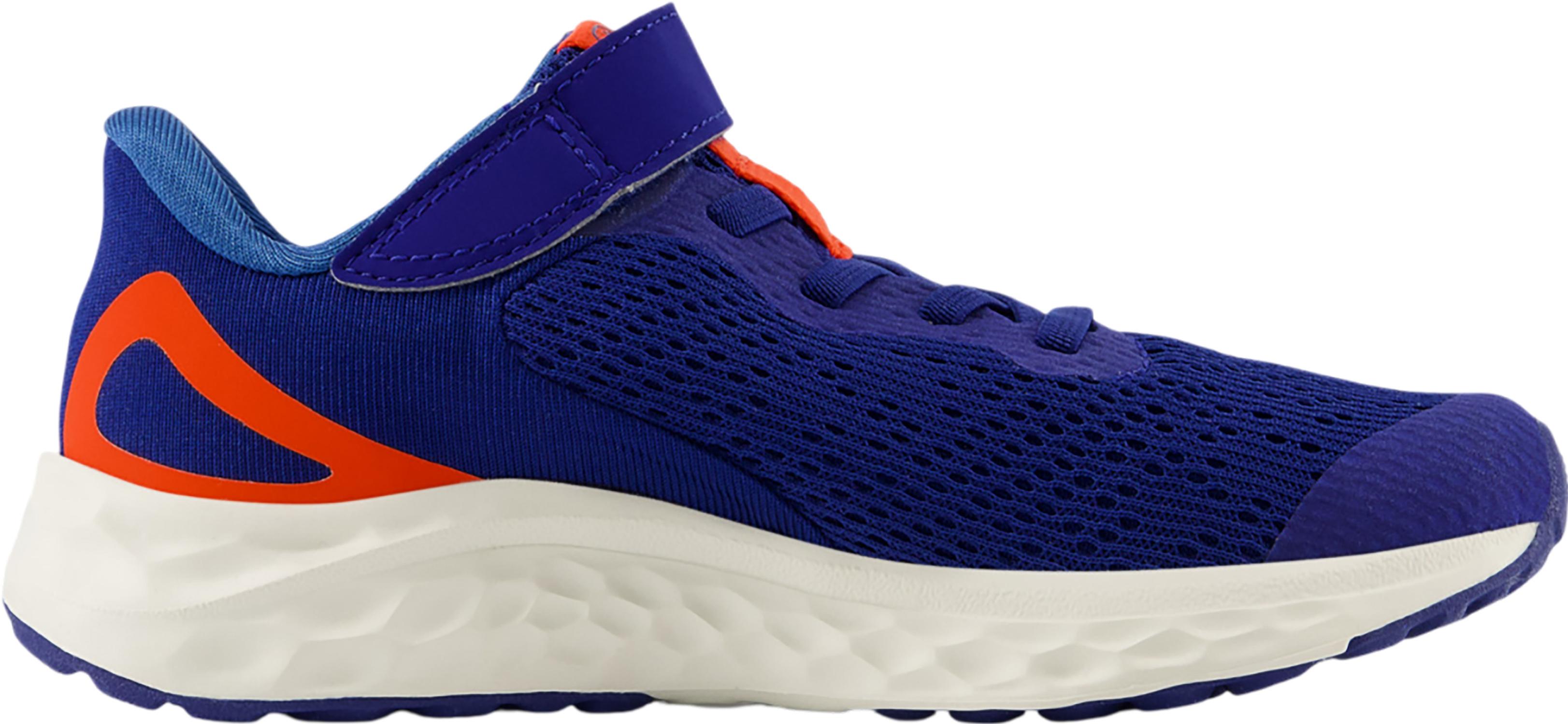 Image de produit pour Souliers à lacets élastiques Arishi V4 Fresh Foam avec sangle supérieure - Jeune