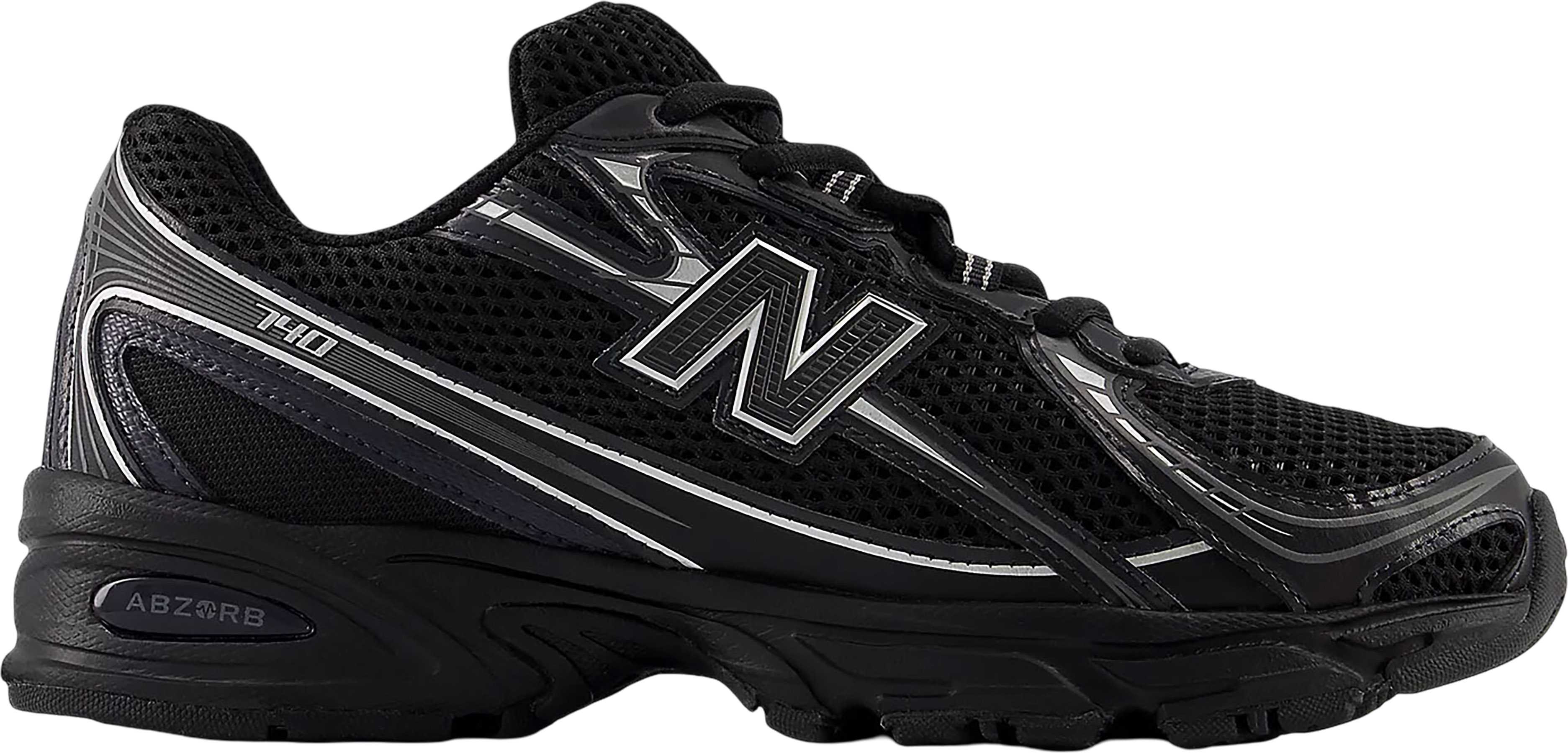 Black - Silver Metallic