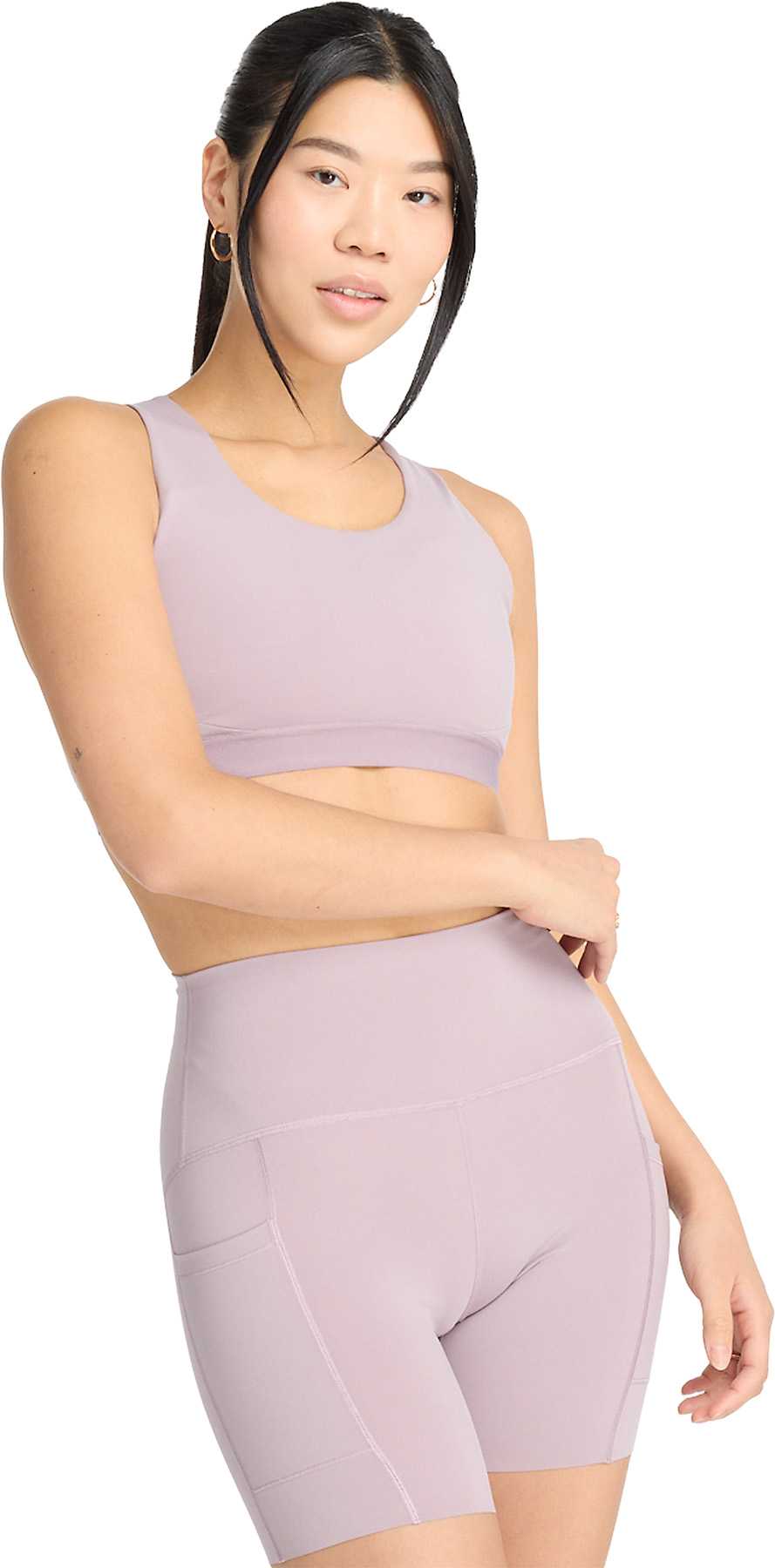 Image de produit pour Soutien-gorge sport avec poche à maintien moyen Sleek - Femme