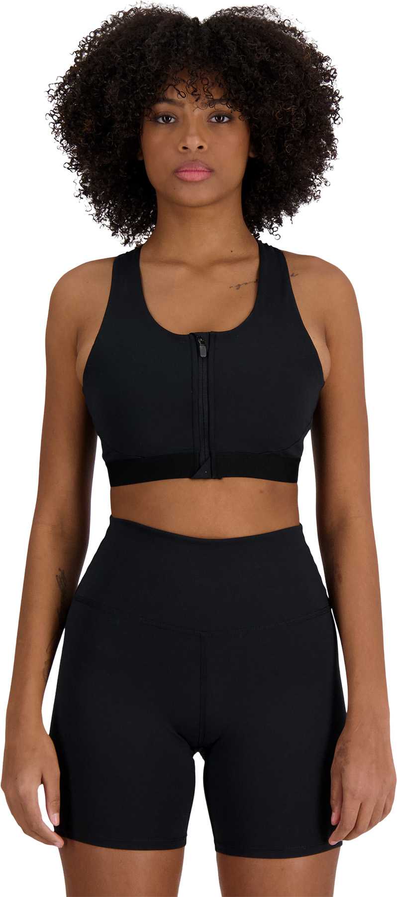 Image de produit pour Soutien-gorge à maintien moyen avec poche et à glissière à l'avant NB Sleek - Femme