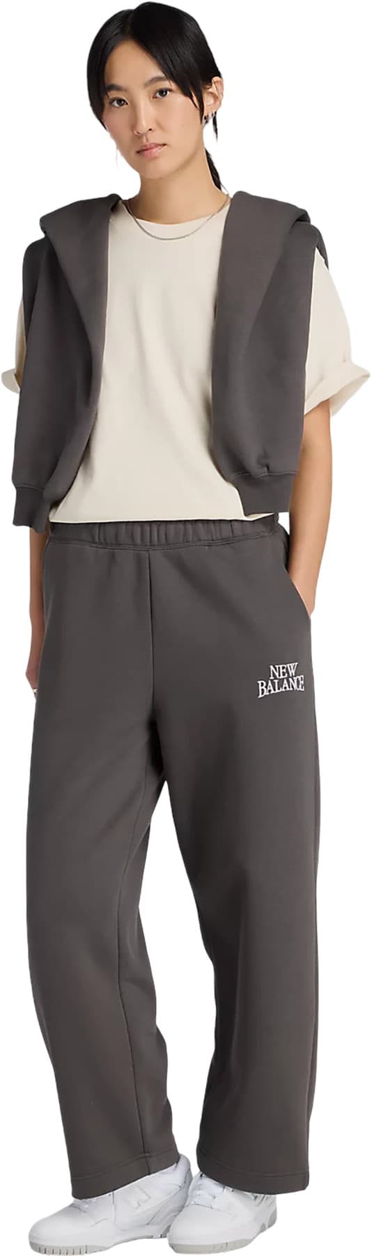 Product gallery image number 6 for product Pantalon coupe baril en molleton Trackside - Femme
