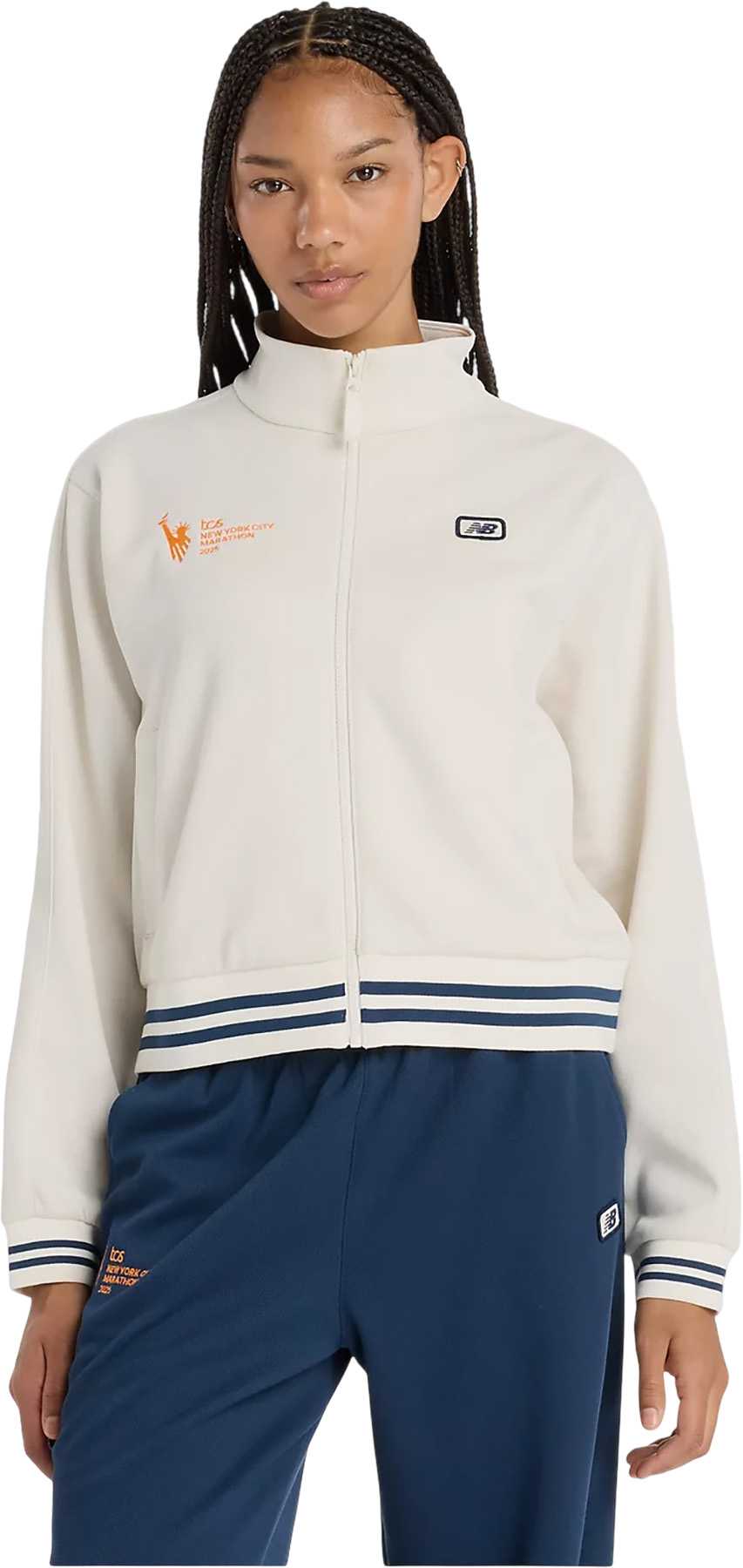 Image de produit pour Manteau de survêtement en piqué Post Season - Femme