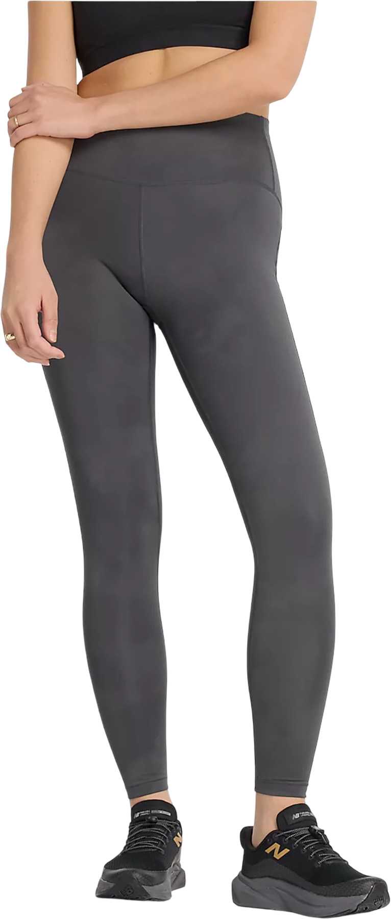 Image de produit pour Legging taille haute réchauffant avec détails réfléchissants Athletics 27" - Femme