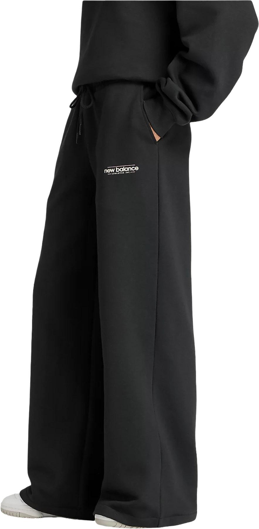 Product gallery image number 5 for product Pantalon à jambe large en molleton Reimagined - Femme