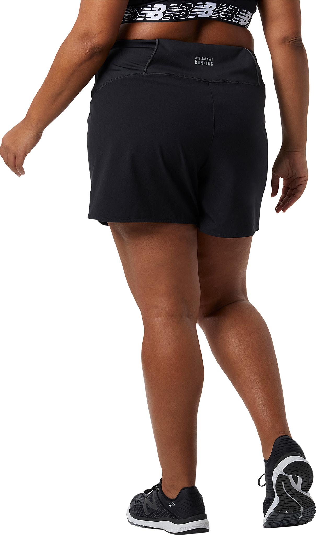 Product gallery image number 2 for product Impact Run 5 inch plus size Shorts - Women's