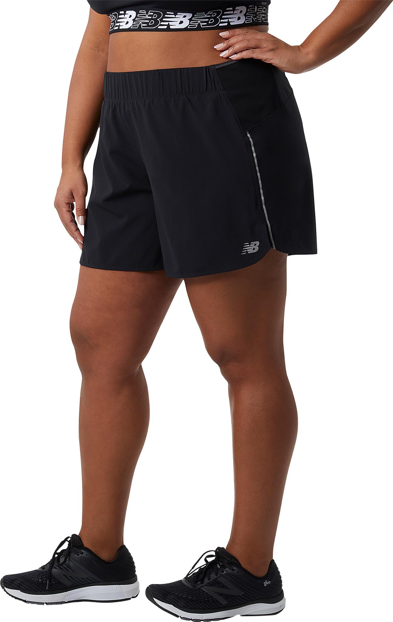 Product gallery image number 4 for product Impact Run 5 inch plus size Shorts - Women's