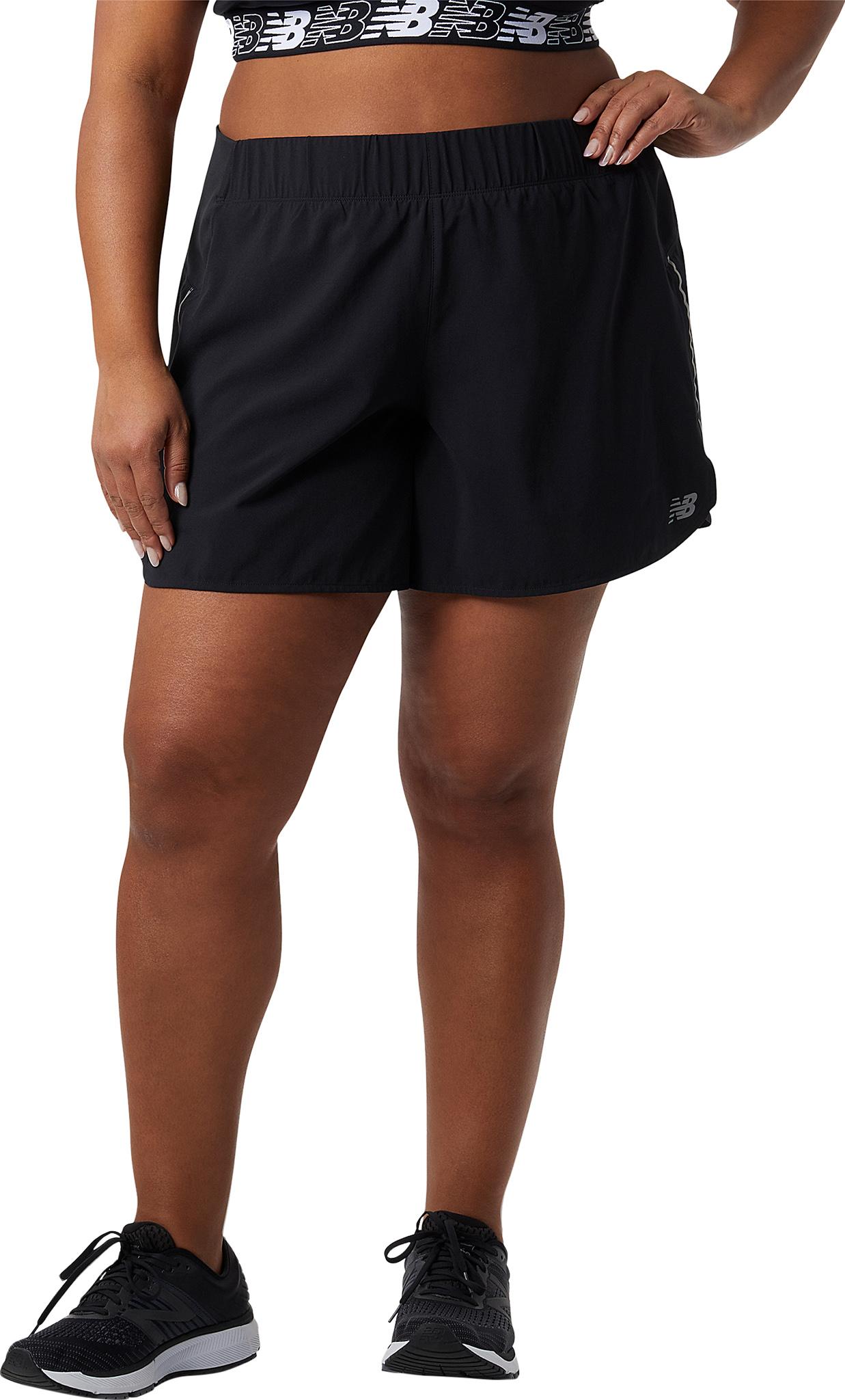 Product gallery image number 1 for product Impact Run 5 inch plus size Shorts - Women's