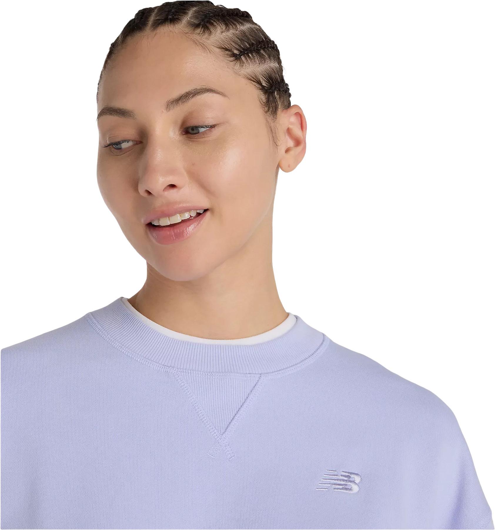 Product gallery image number 3 for product Athletics French Terry Crew Neck Sweatshirt - Women's