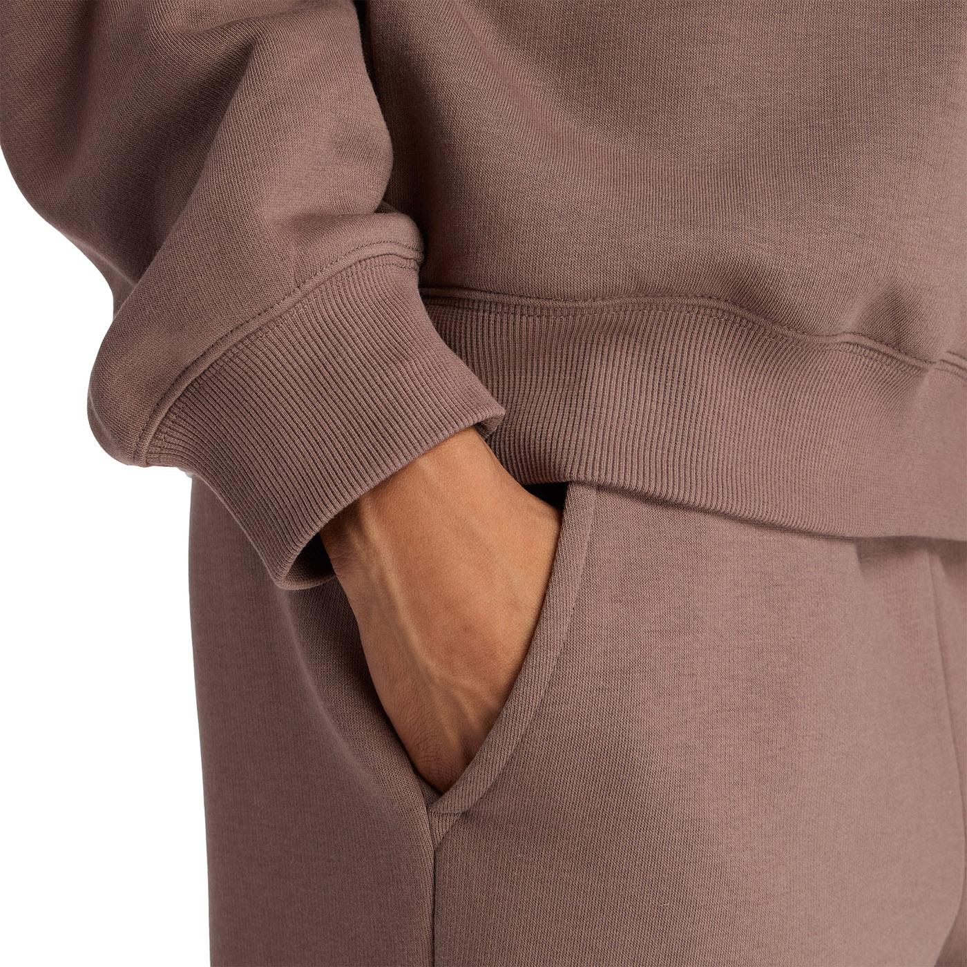 Product gallery image number 4 for product Chandail en molleton à col rond Sport Essentials - Femme