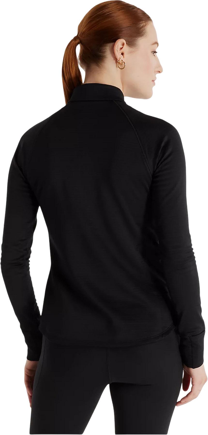 Product gallery image number 3 for product Haut à demi-glissière Athletics Heat Grid - Femme