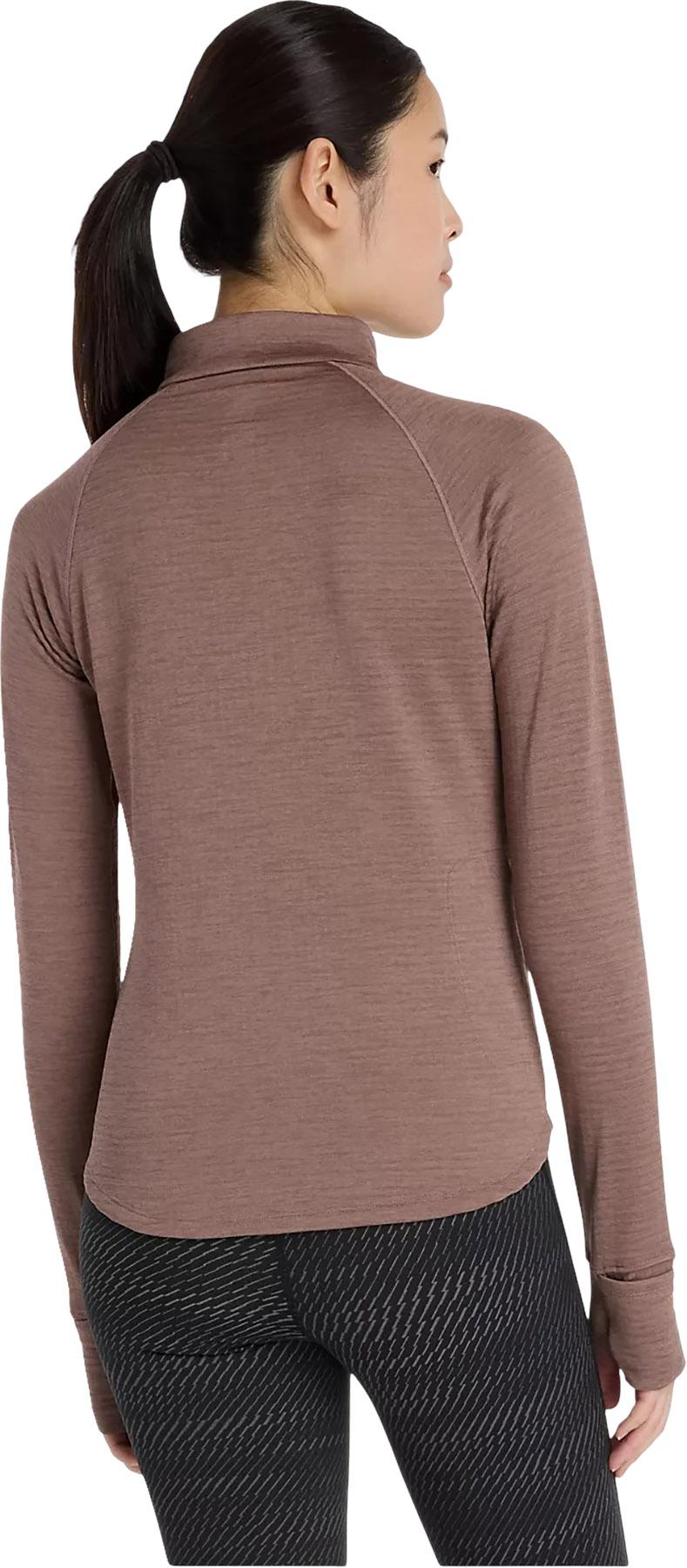 Product gallery image number 3 for product Athletics Heat Grid 1/2 Zip Top - Women's