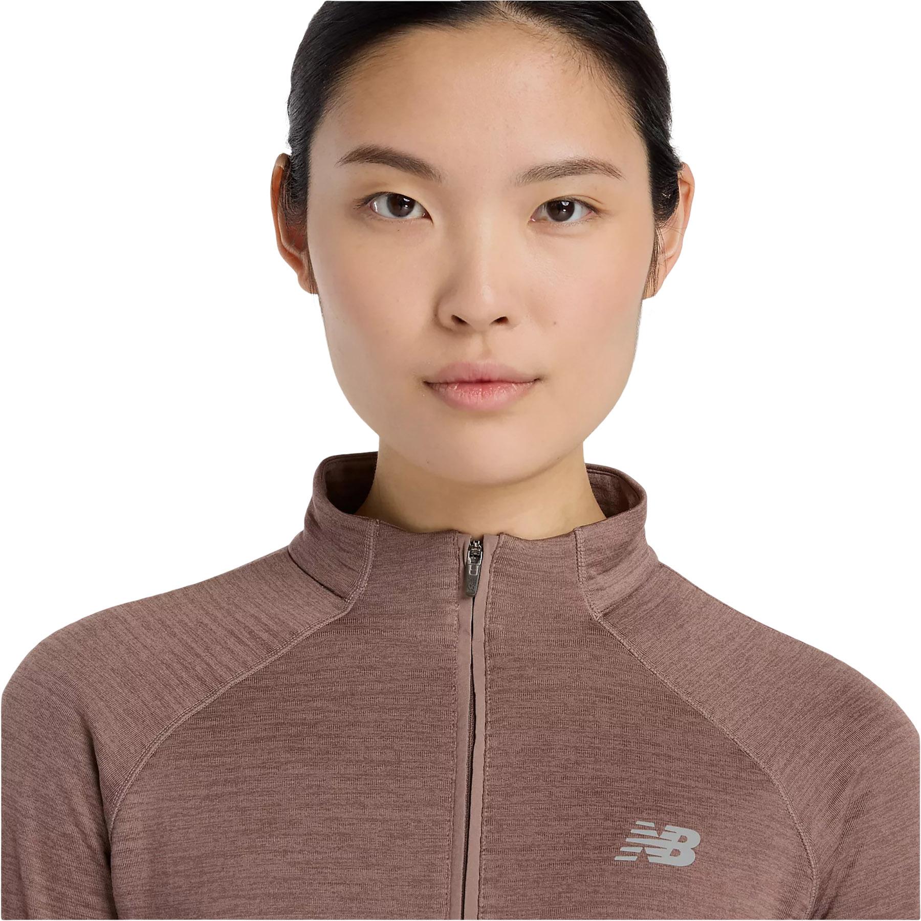 Product gallery image number 4 for product Athletics Heat Grid 1/2 Zip Top - Women's