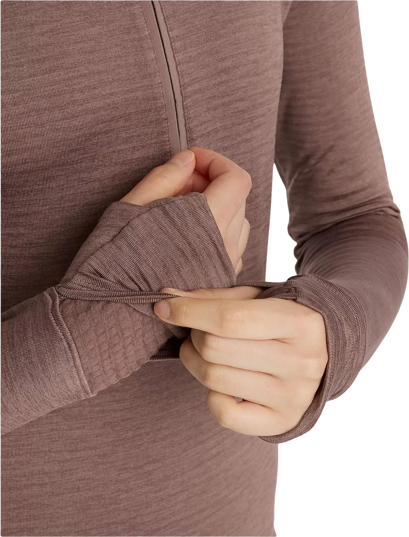 Product gallery image number 6 for product Athletics Heat Grid 1/2 Zip Top - Women's