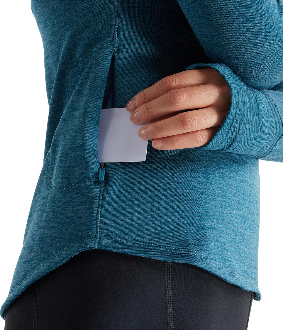 Numéro de l'image de la galerie de produits 4 pour le produit Haut à demi-glissière Athletics Heat Grid - Femme