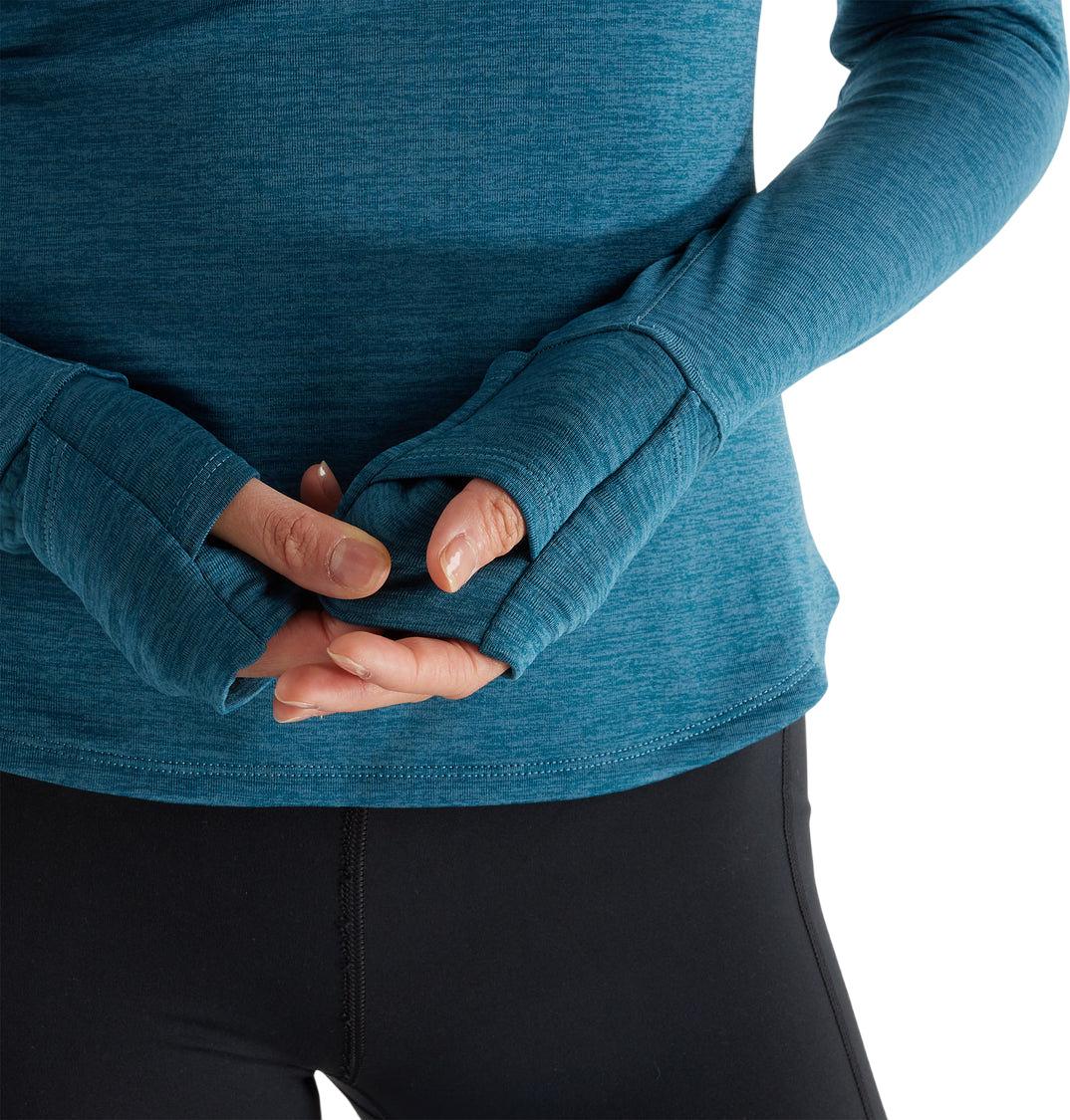 Numéro de l'image de la galerie de produits 5 pour le produit Haut à demi-glissière Athletics Heat Grid - Femme