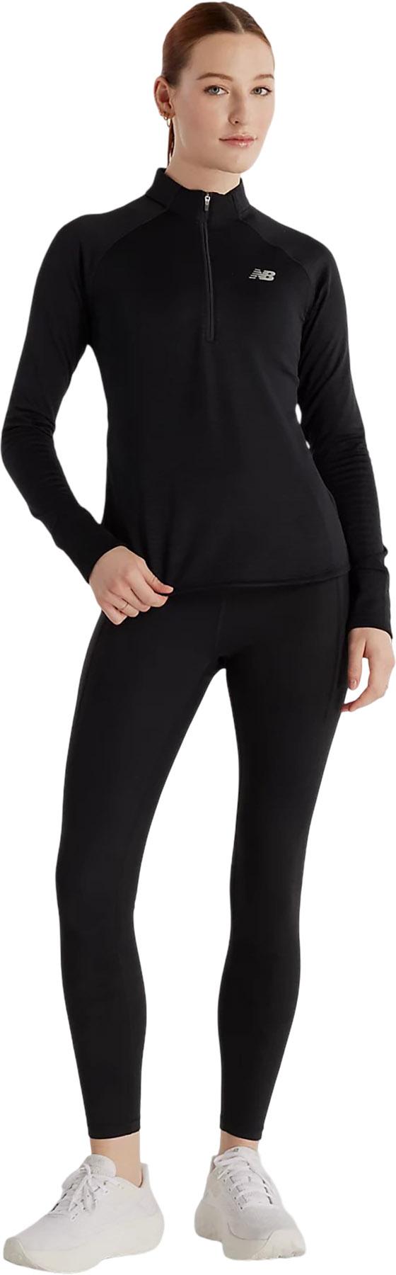 Product gallery image number 7 for product Haut à demi-glissière Athletics Heat Grid - Femme