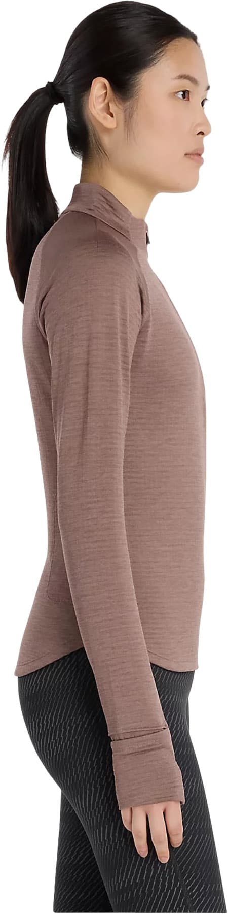 Product gallery image number 2 for product Athletics Heat Grid 1/2 Zip Top - Women's