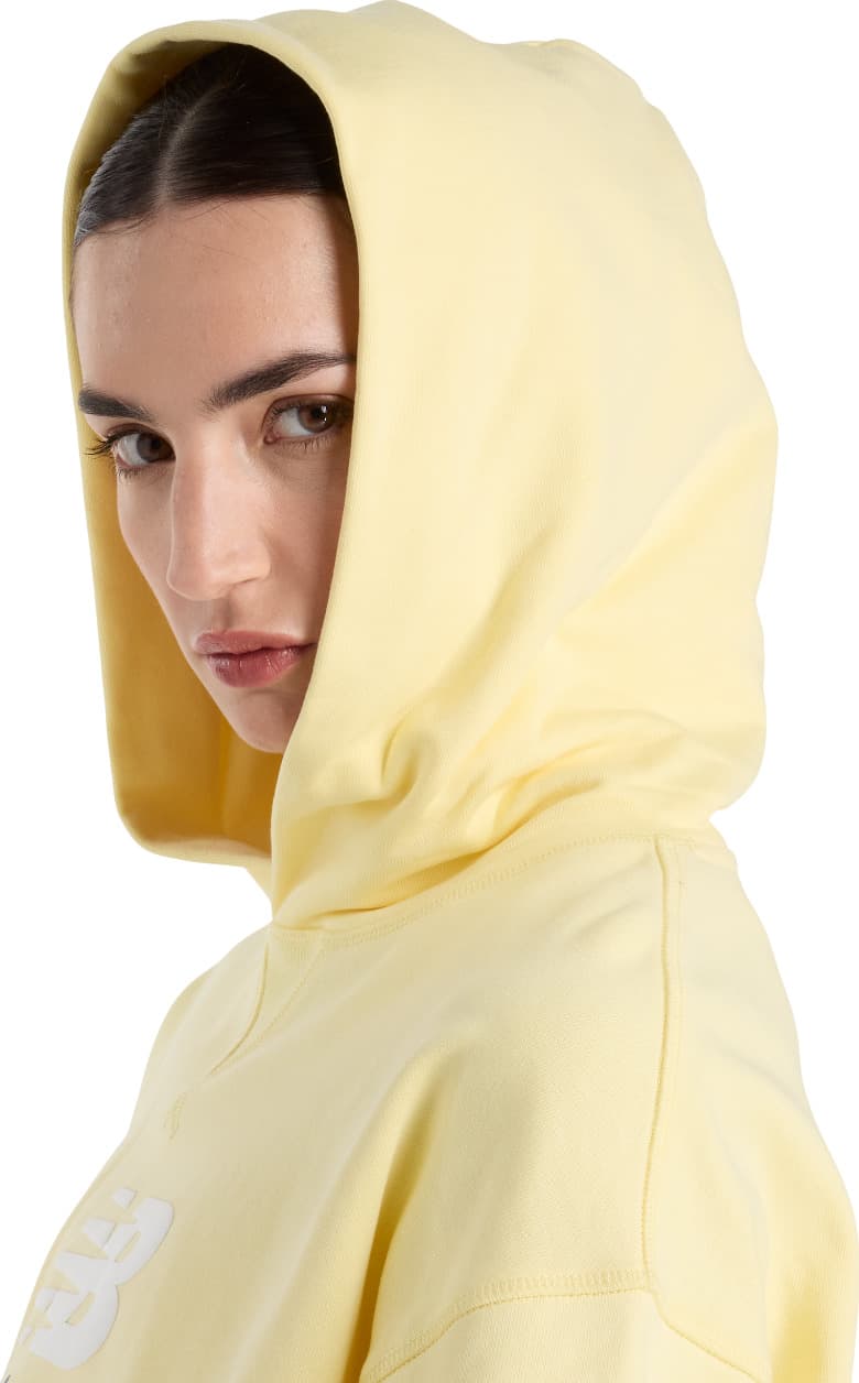 Numéro de l'image de la galerie de produits 7 pour le produit Chandail à capuchon en éponge française avec logo Athletics - Femme