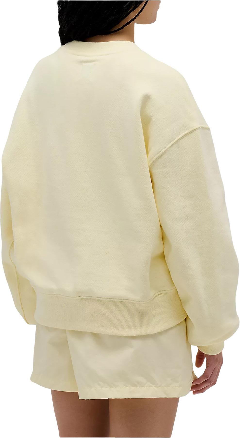 Product gallery image number 7 for product Chandail en molleton à col rond Made in USA - Femme