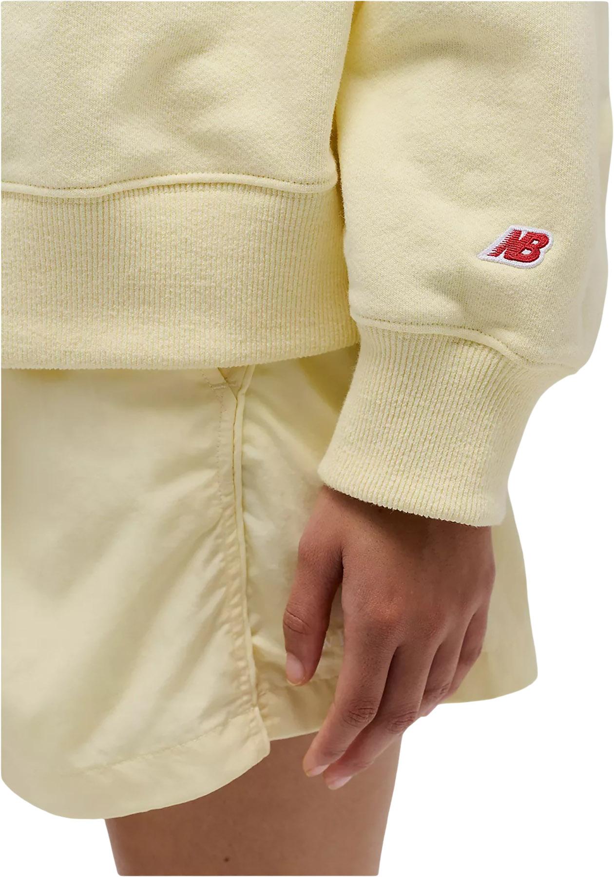 Product gallery image number 2 for product Chandail en molleton à col rond Made in USA - Femme