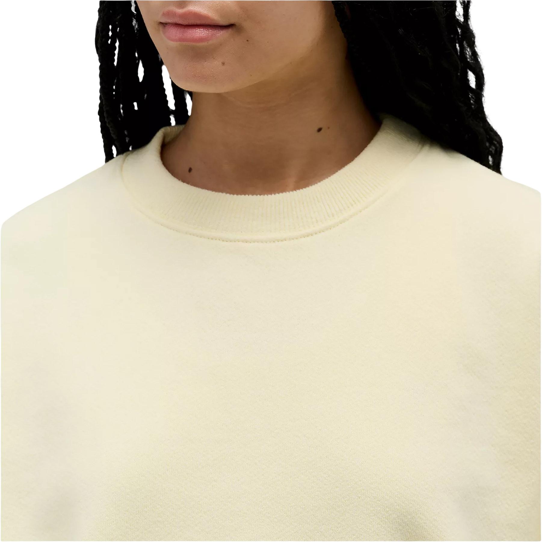 Product gallery image number 3 for product Chandail en molleton à col rond Made in USA - Femme