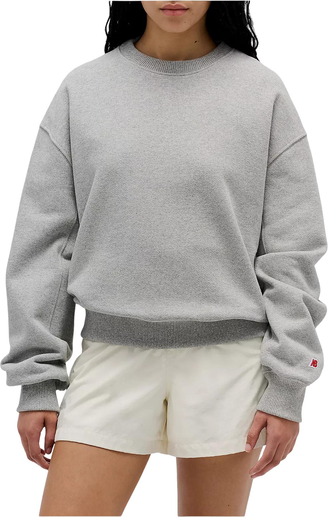 Numéro de l'image de la galerie de produits 4 pour le produit Chandail en molleton à col rond Made in USA - Femme