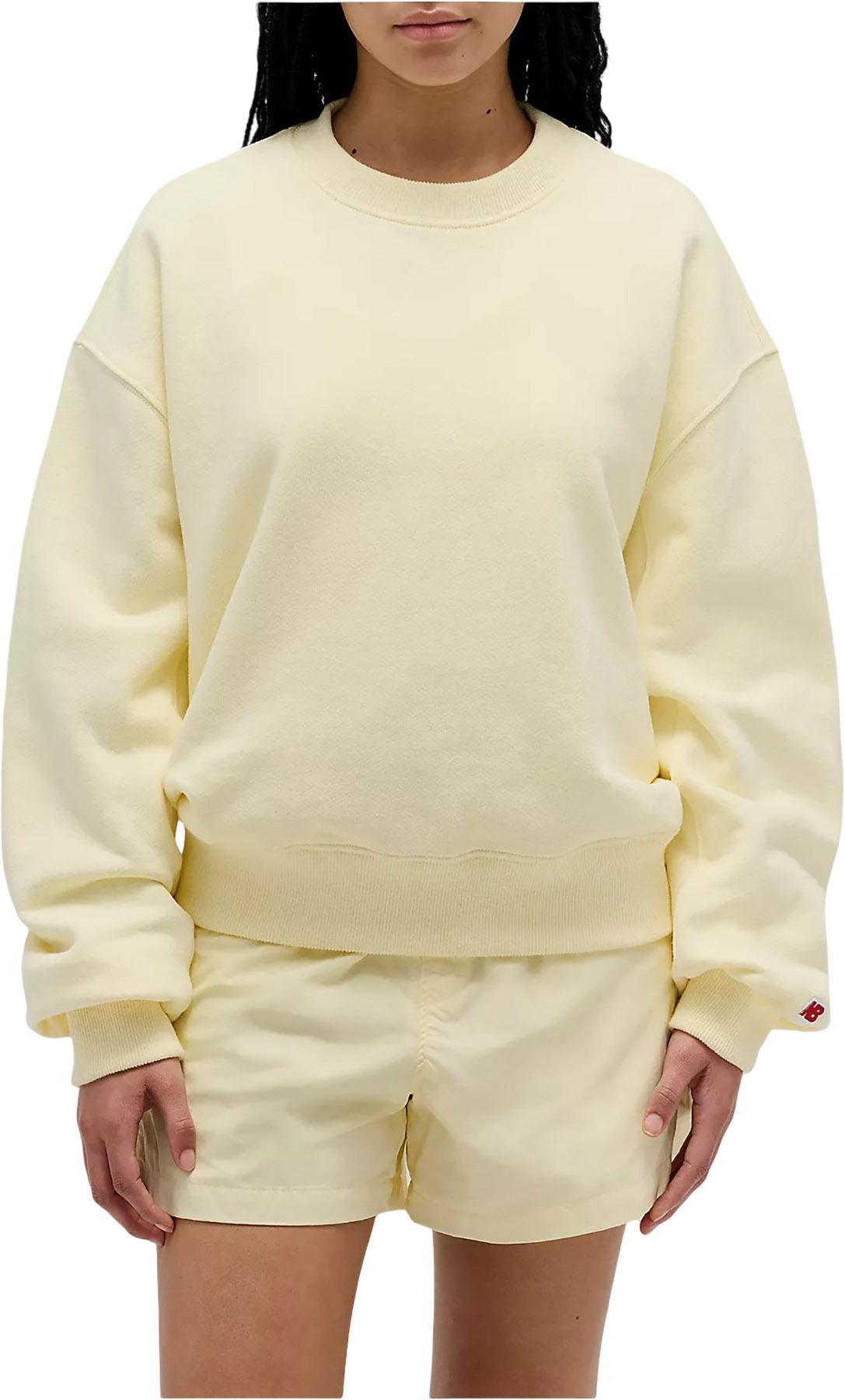 Product gallery image number 5 for product Chandail en molleton à col rond Made in USA - Femme