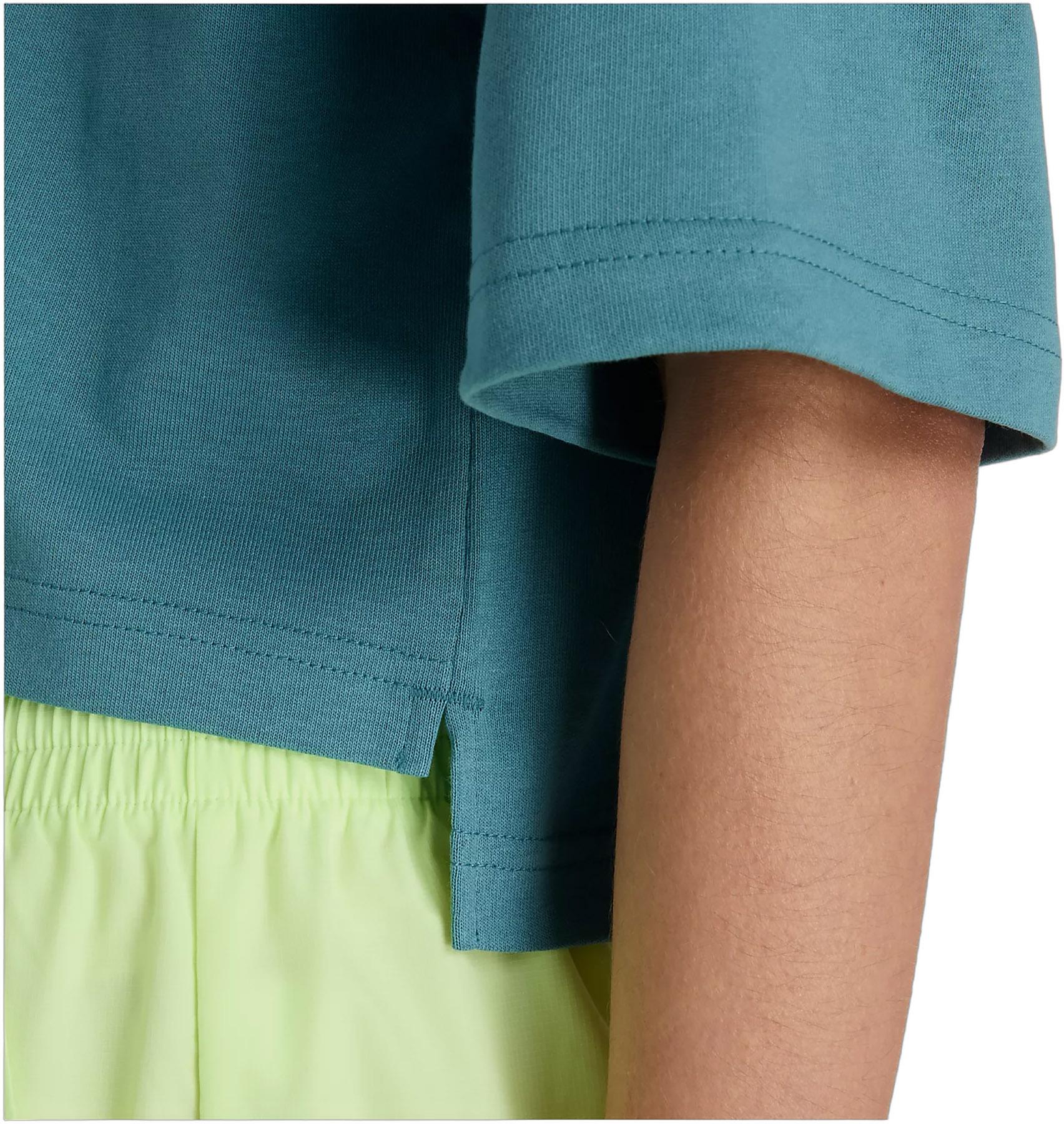 Numéro de l'image de la galerie de produits 8 pour le produit T-shirt écourté avec logo sur la poitrine Athletics Premium - Femme