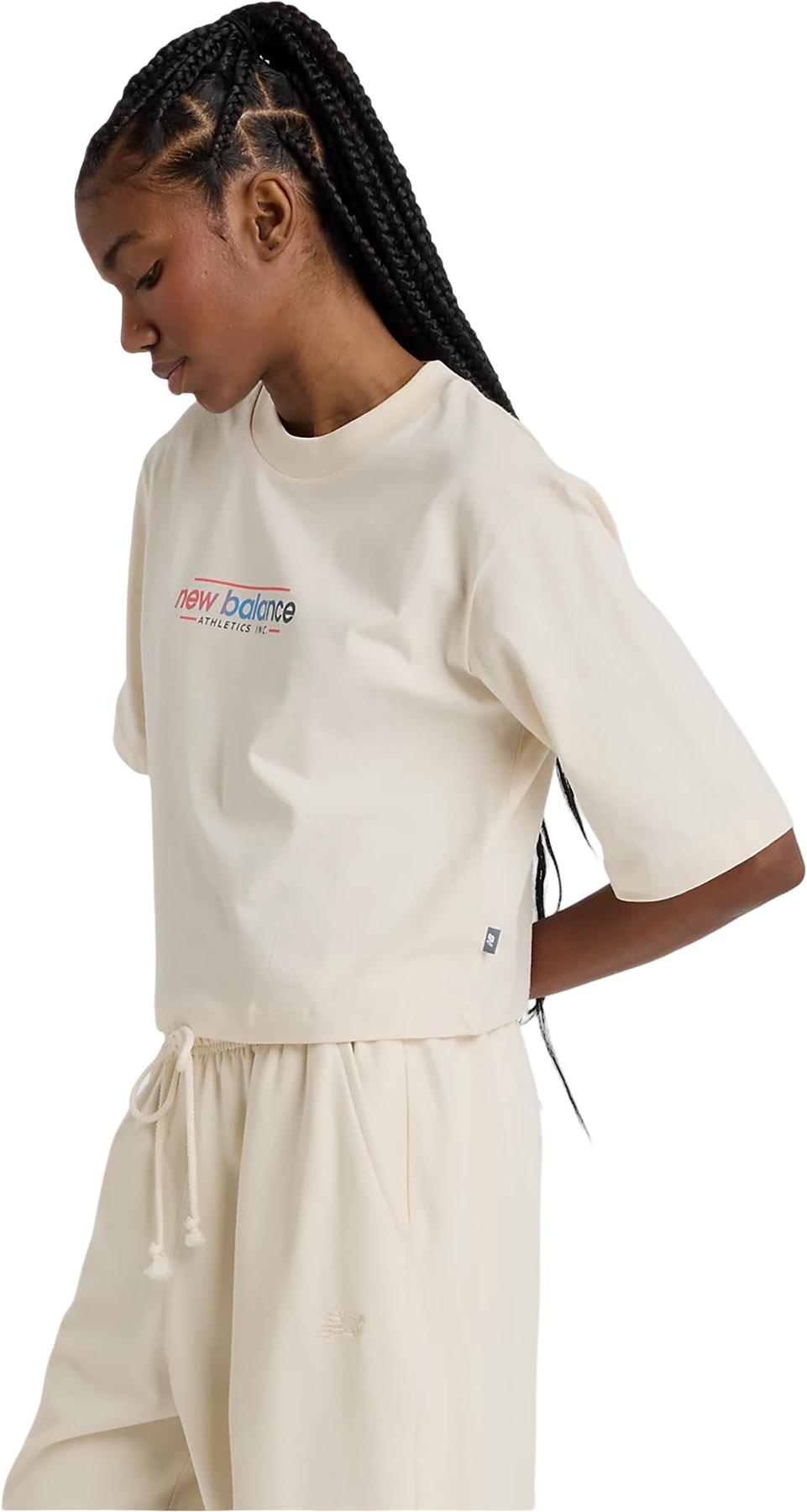 Numéro de l'image de la galerie de produits 5 pour le produit T-shirt écourté multicolore Center - Femme