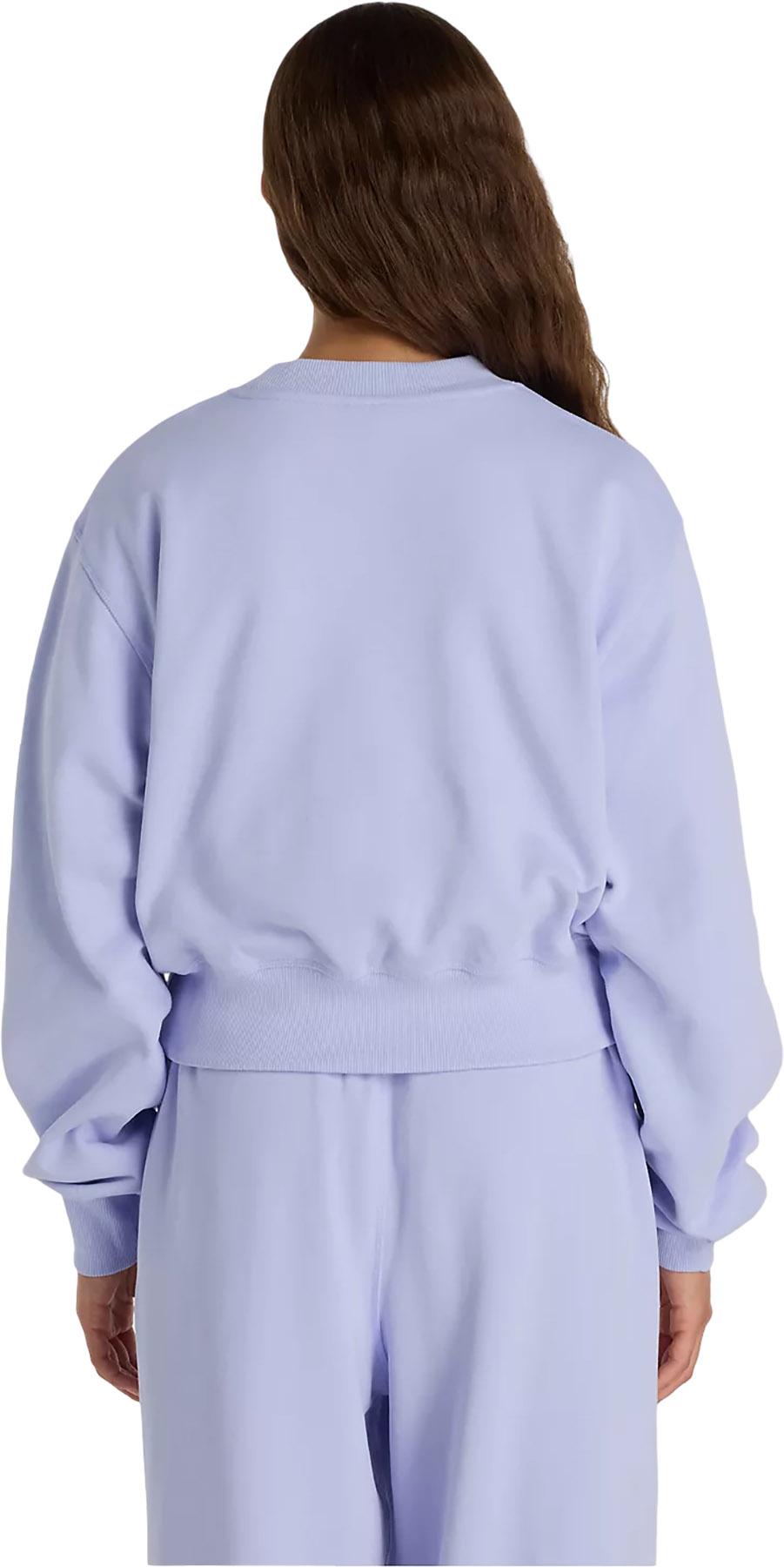 Product gallery image number 2 for product Athletics Premium Logo Relaxed Crop Crew Neck Sweatshirt - Women's
