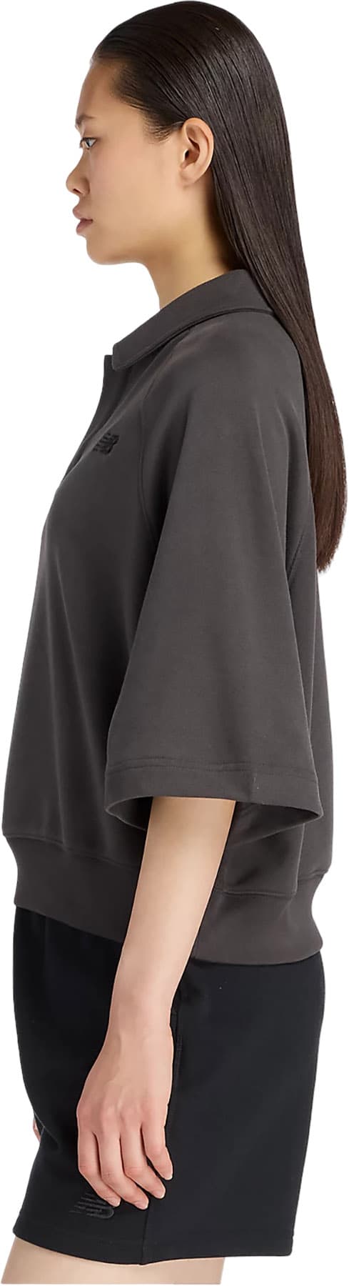 Product gallery image number 4 for product Coastal Fleece Oversized Polo - Women's