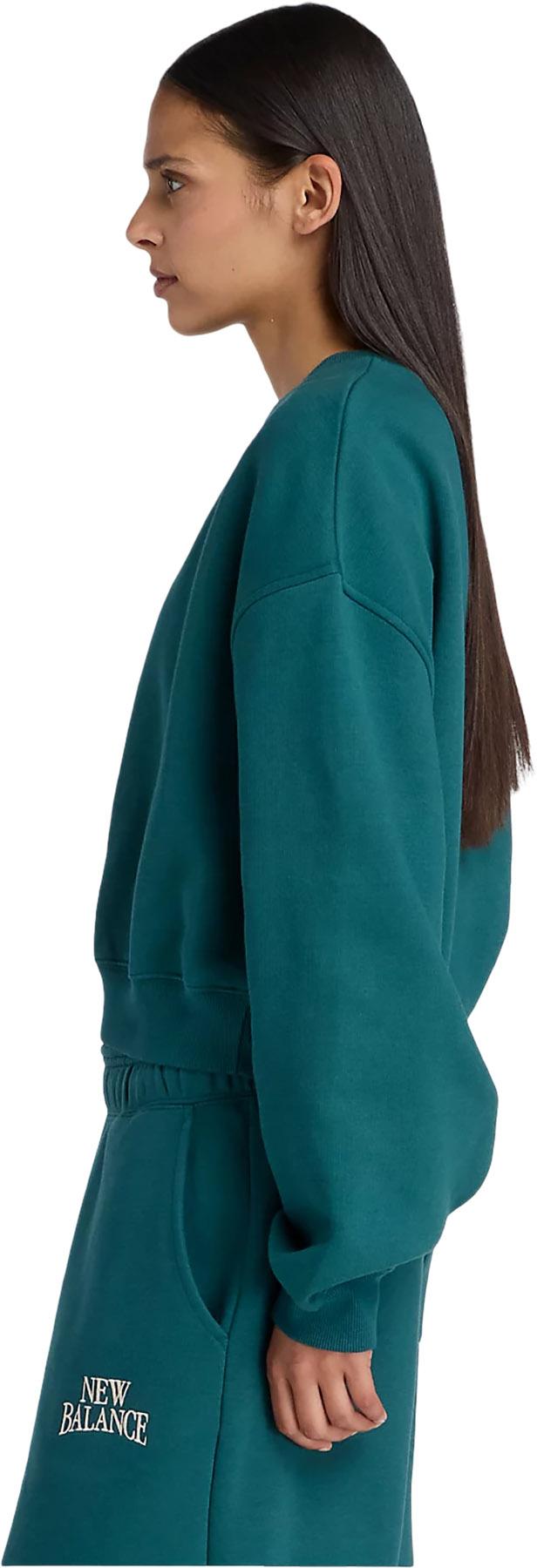 Product gallery image number 4 for product Trackside Fleece Crew Neck Sweatshirt - Women's