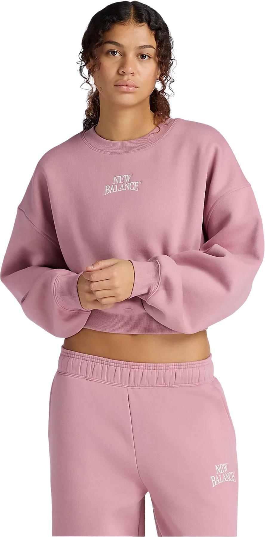 Product gallery image number 1 for product Trackside Fleece Crew Neck Sweatshirt - Women's