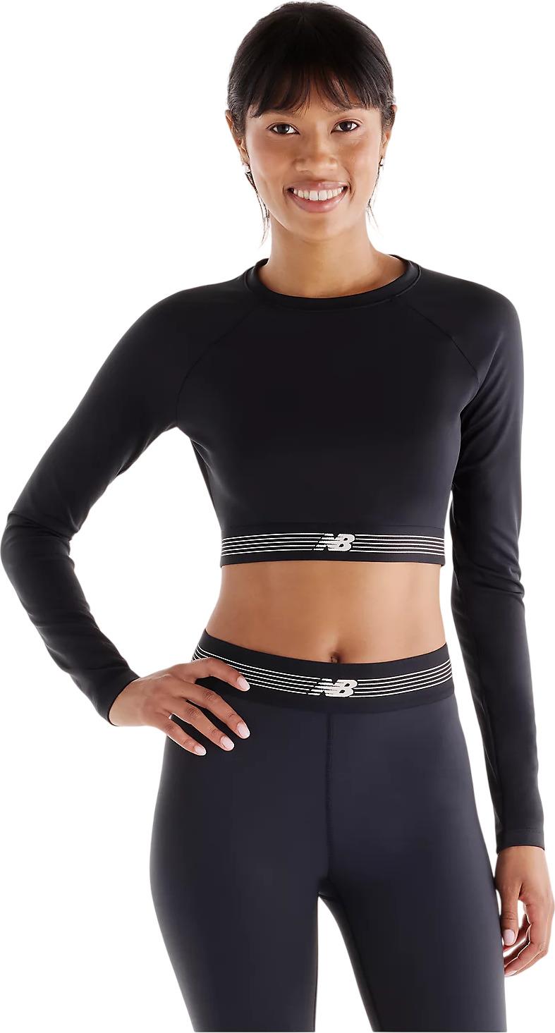 Image de produit pour Top court AC Fitted manches longues - Femme
