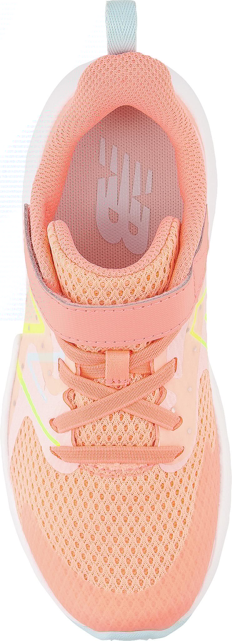 Numéro de l'image de la galerie de produits 5 pour le produit Chaussure Rave Run V2 à lacets élastiques avec sangle supérieure - Fille