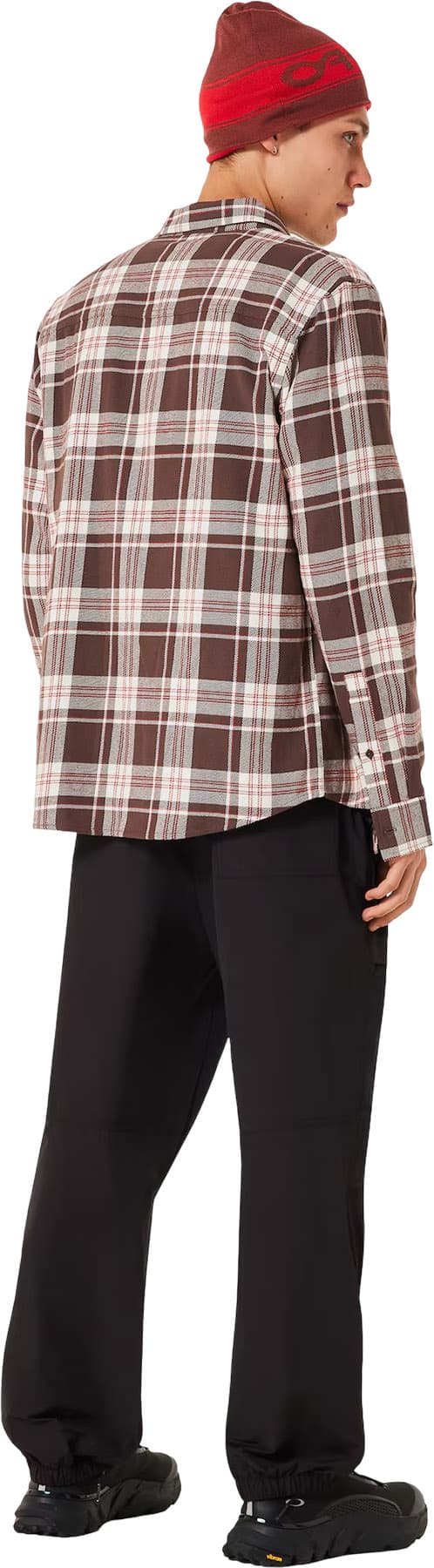 Numéro de l'image de la galerie de produits 4 pour le produit Chemise en flanelle à manches longues à carreaux Podium - Homme