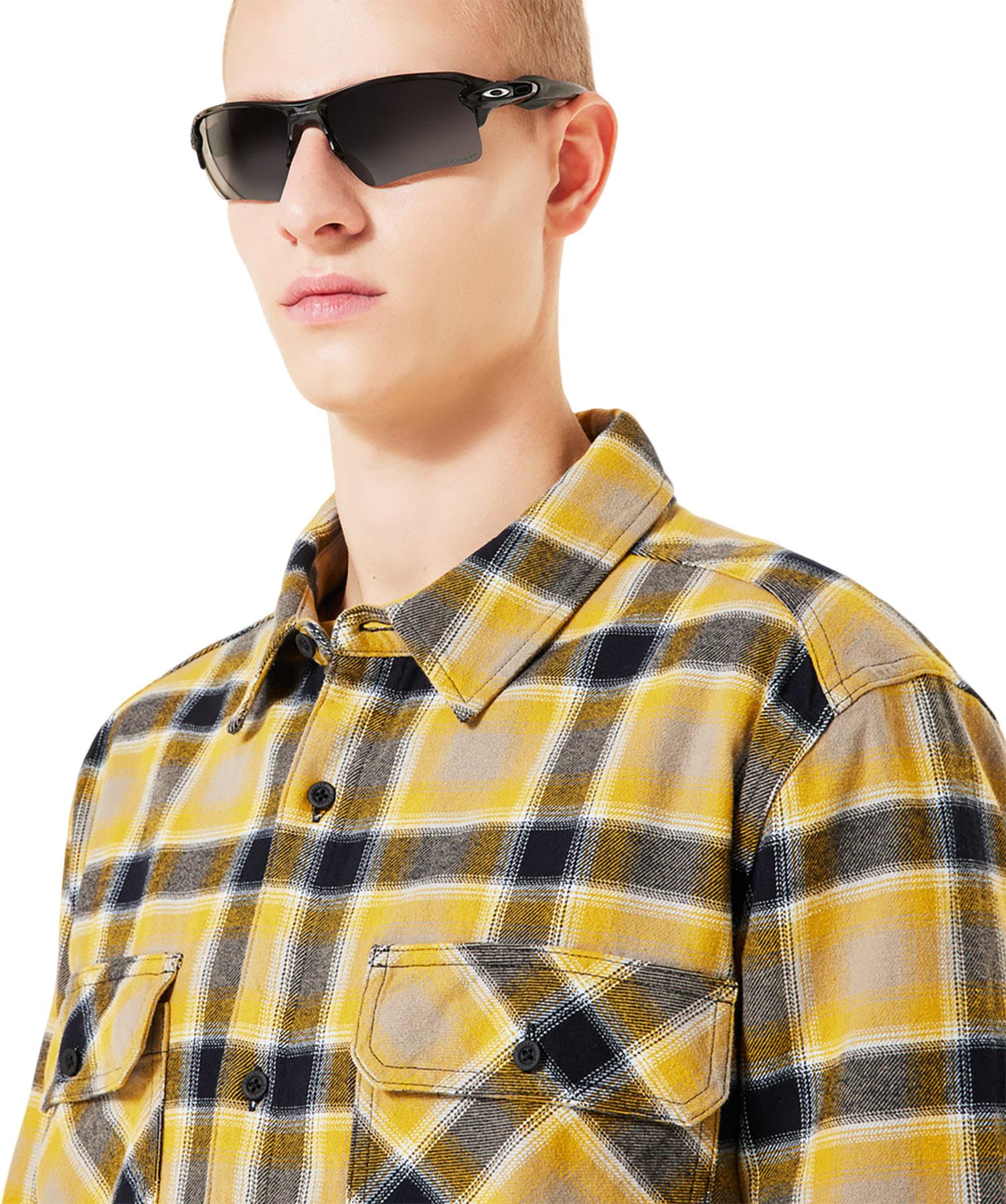 Product gallery image number 5 for product Chemise à carreaux manches longues 90s - Homme