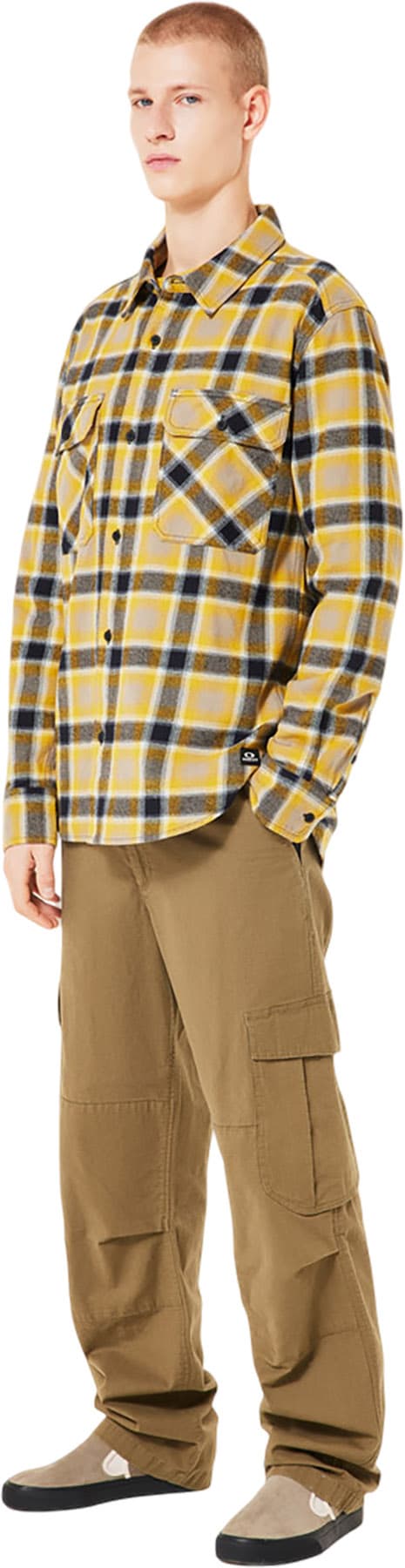 Product gallery image number 6 for product Chemise à carreaux manches longues 90s - Homme