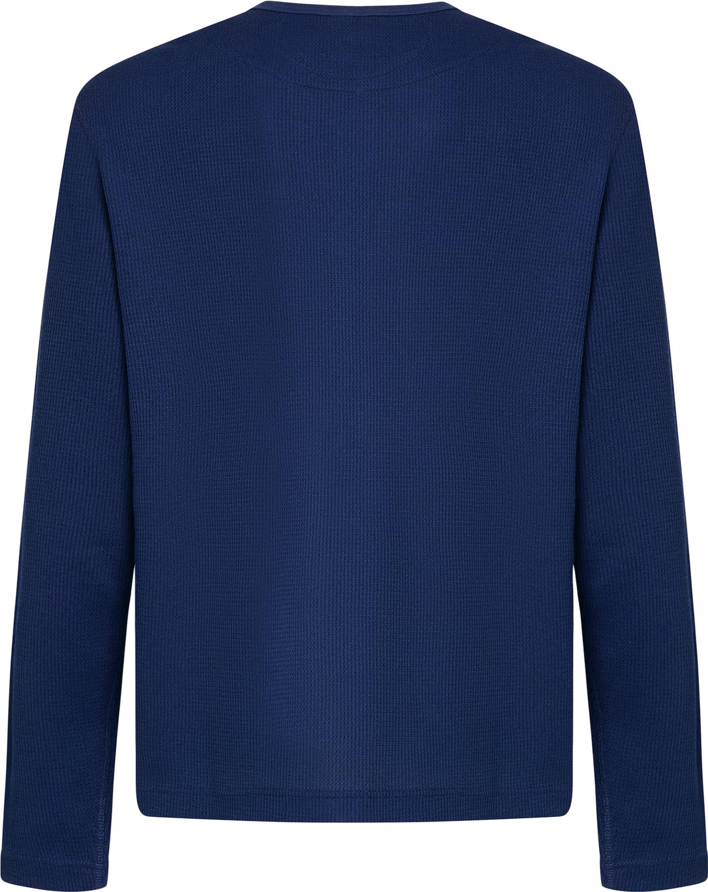 Product gallery image number 2 for product All Day Waffle Long Sleeve Henley T-shirt - Men's