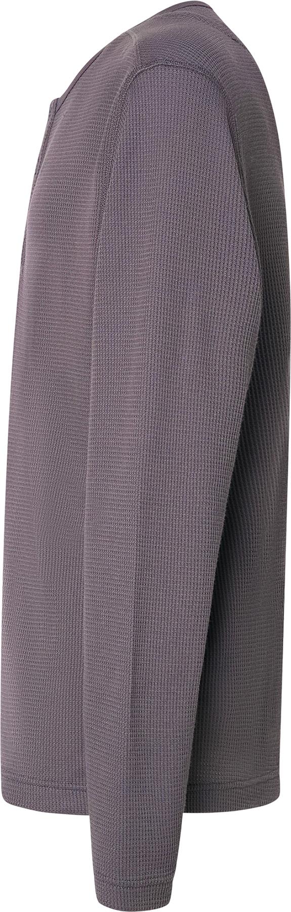Product gallery image number 7 for product All Day Waffle Long Sleeve Henley T-shirt - Men's