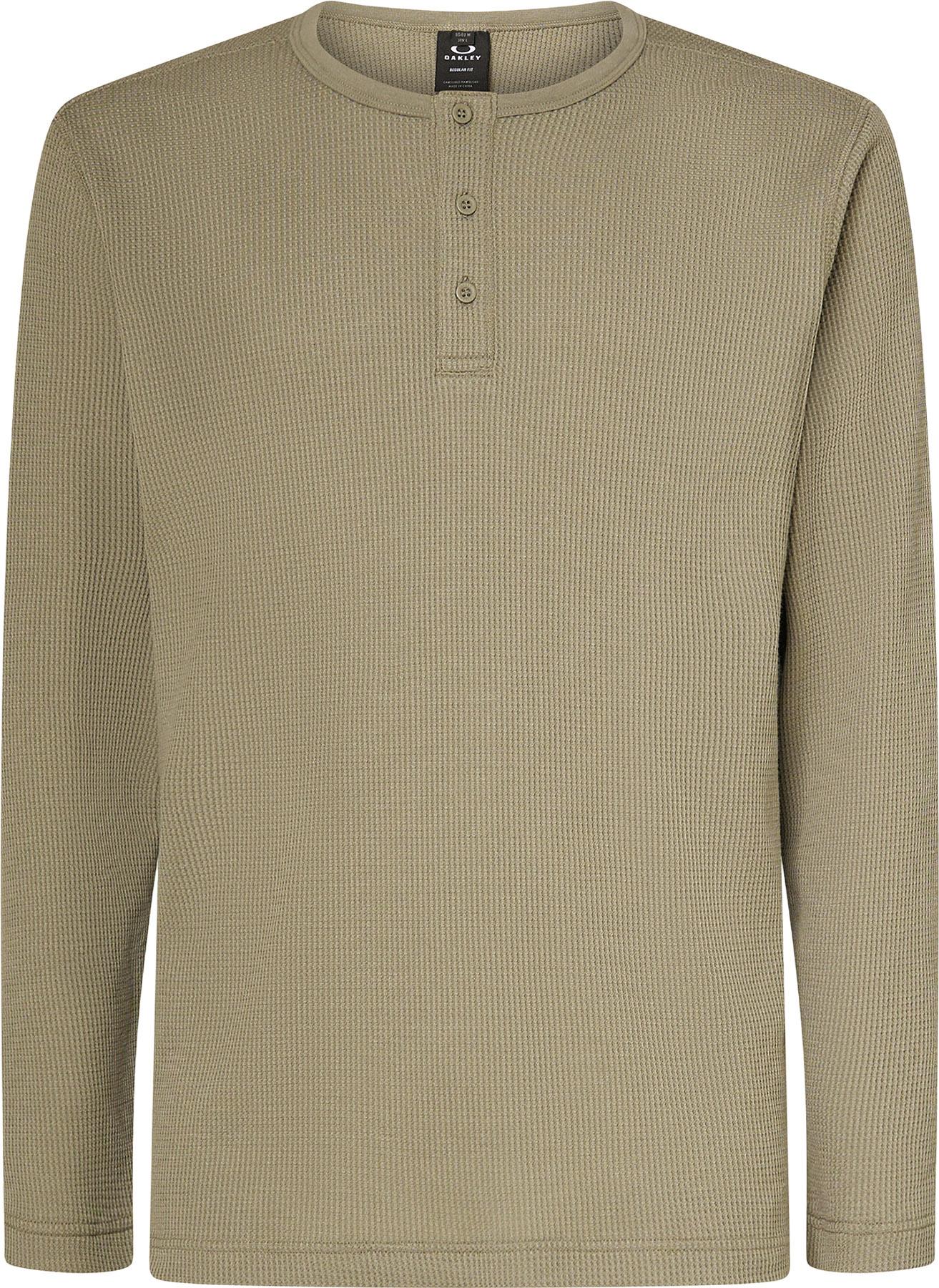Product gallery image number 1 for product All Day Waffle Long Sleeve Henley T-shirt - Men's