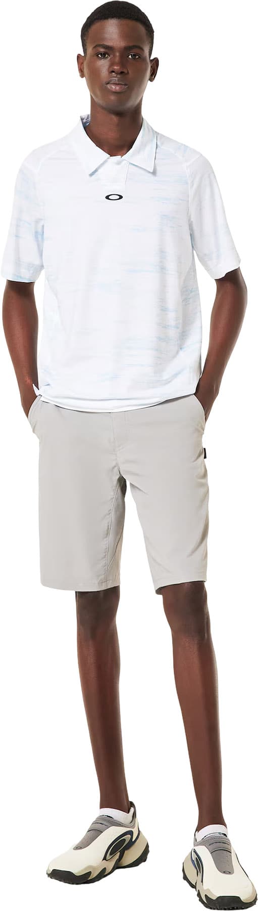 Product gallery image number 6 for product Oakley C1 Dunes Print Polo - Men's