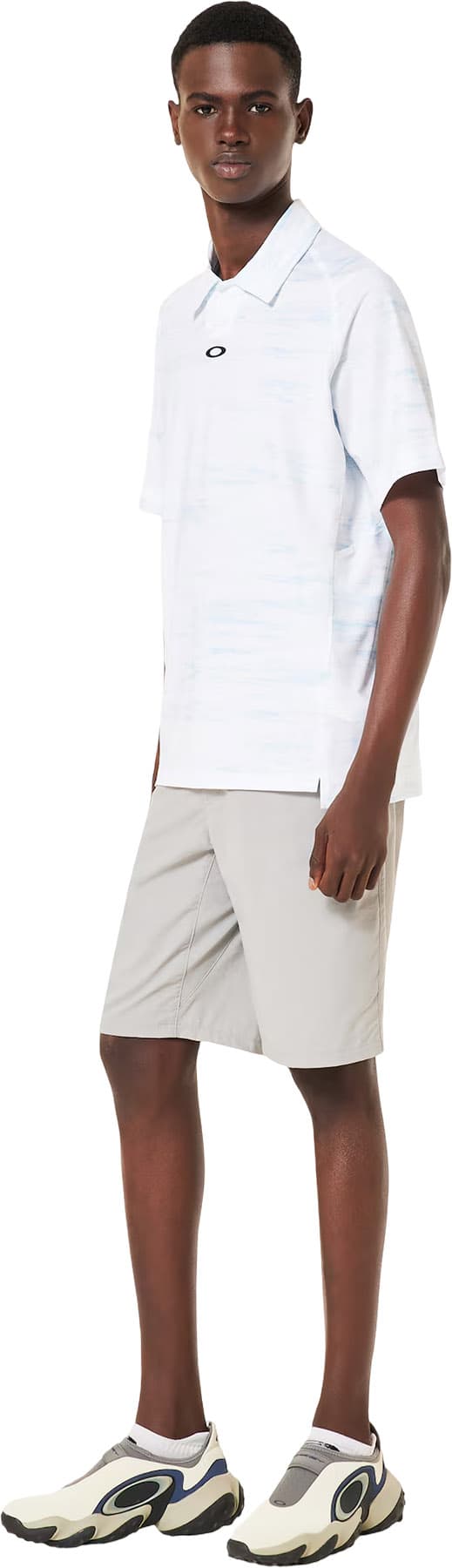 Product gallery image number 3 for product Oakley C1 Dunes Print Polo - Men's