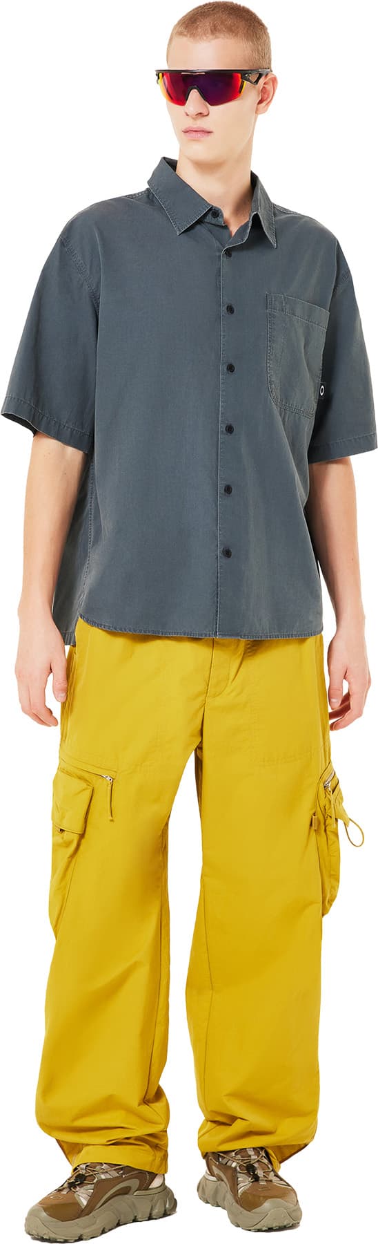 Product gallery image number 3 for product Poplin Pocket Short Sleeve Shirt - Men's