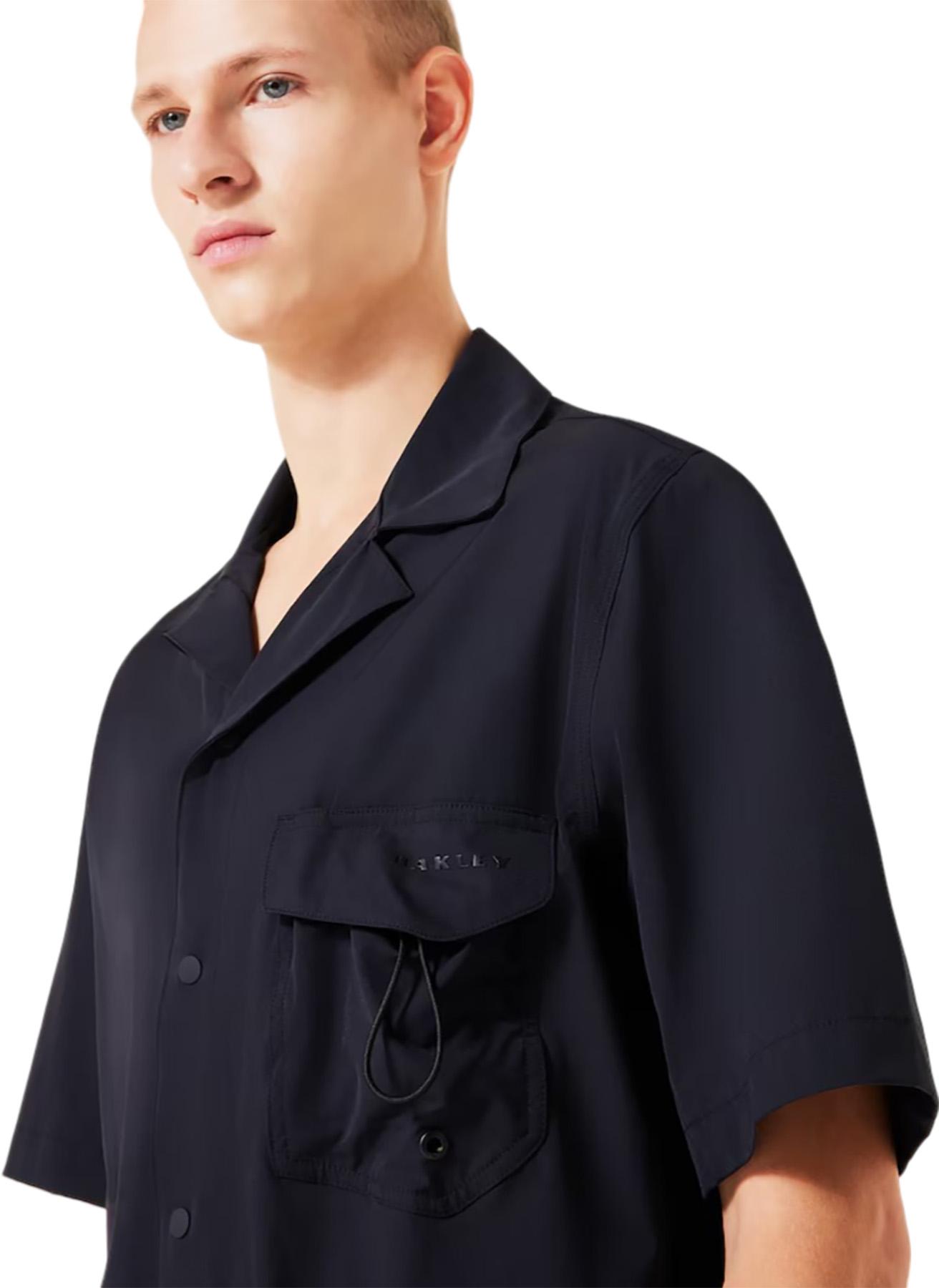 Product gallery image number 3 for product Cuban Collar Short Sleeve Shirt - Men's