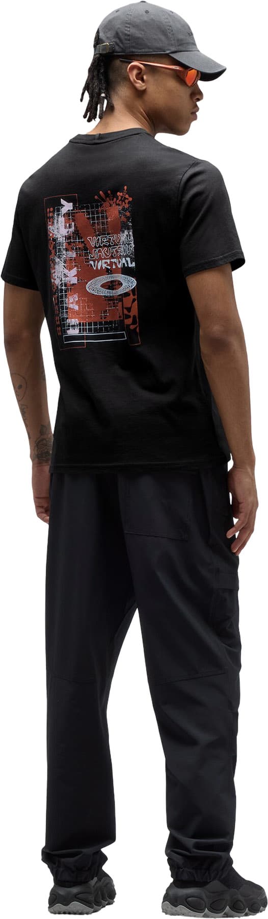 Product gallery image number 5 for product Futurescape Logo Hibiscus T-Shirt - Men's