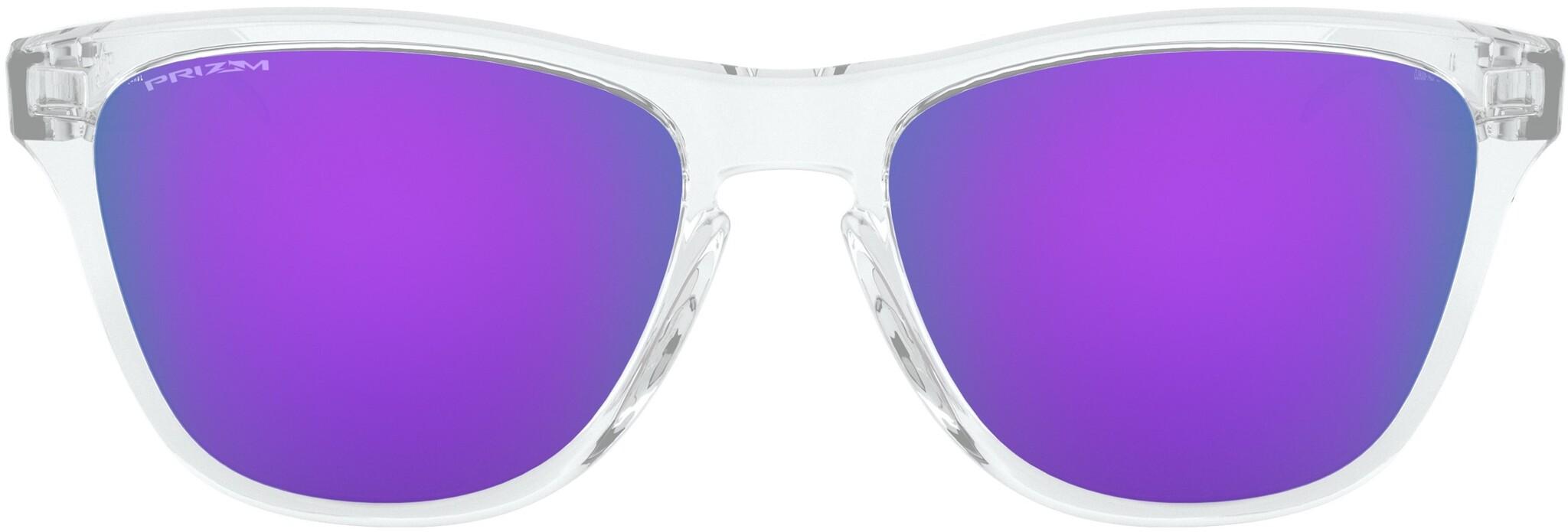 Product gallery image number 4 for product Frogskins XS Sunglasses - Polished Clear - Prizm Violet Iridium Lens - Youth