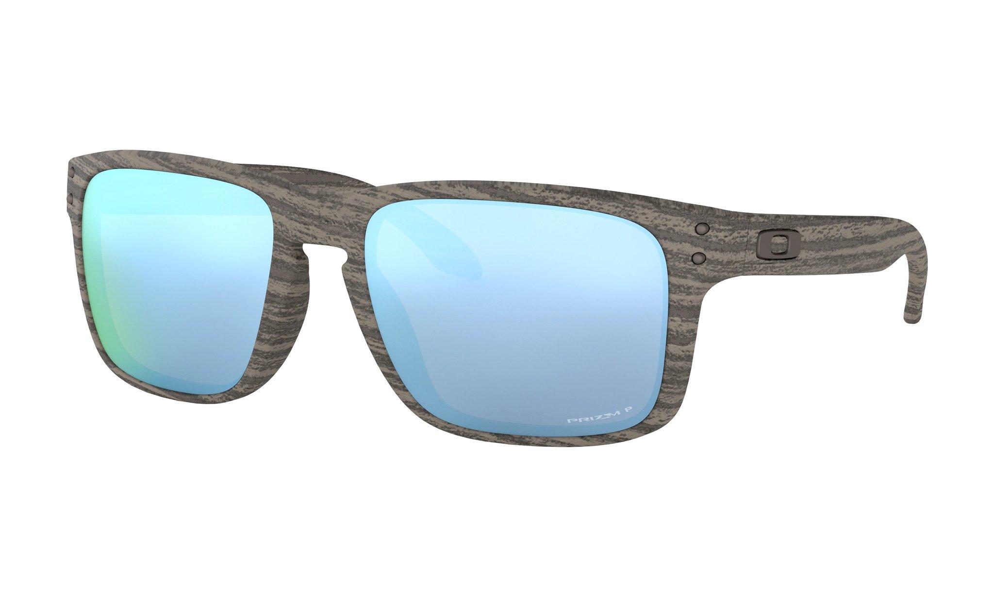Product image for Holbrook XS Sunglasses - Woodgrain - Prizm Deep Water Polarized Lens - Youth